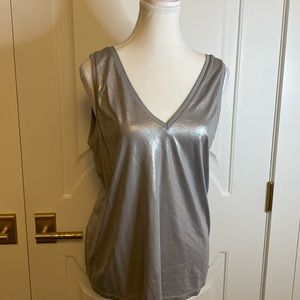 NWT Ted Baker Metallic Tank Top